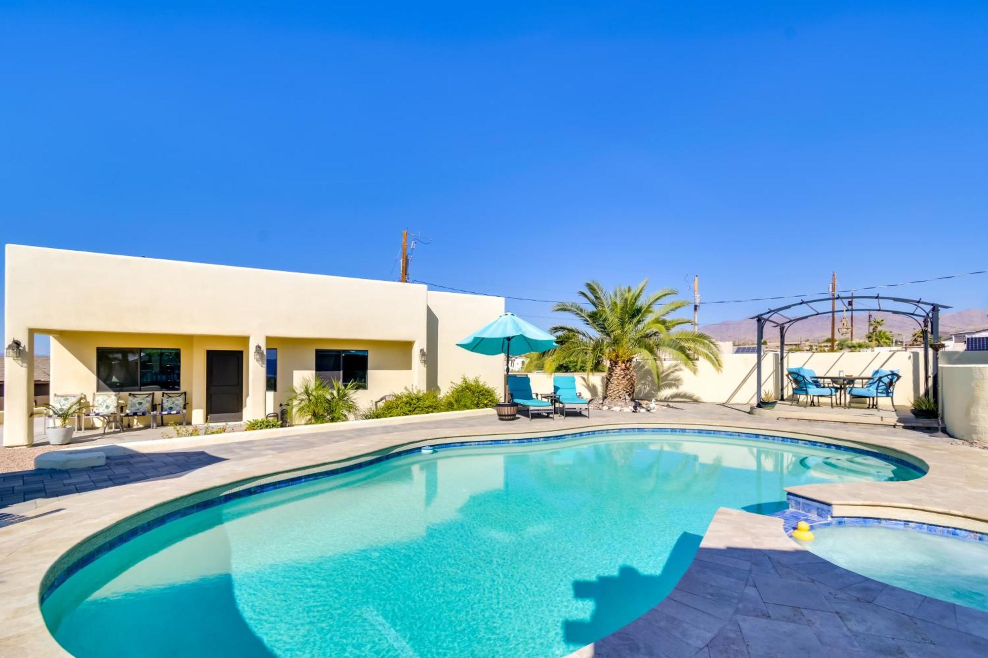 Bright Cottage With Pool And Spa - 5 Mi To Lake Havasu Lake Havasu City Exterior foto